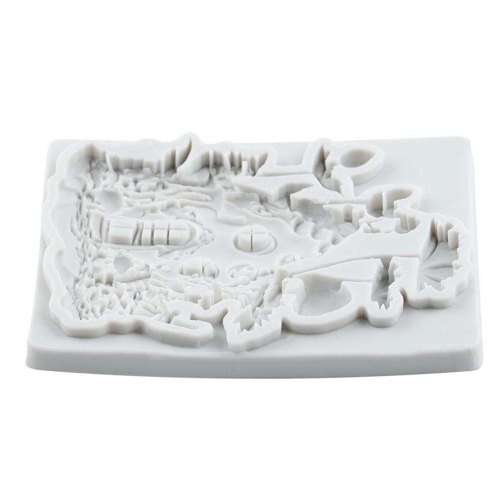 Feengarten Silikonformen Feengartenhaus Fondantform Kuchen Dekorierwerkzeuge Cupcake Topper Süßigkeiten Schokolade Gumpaste Form