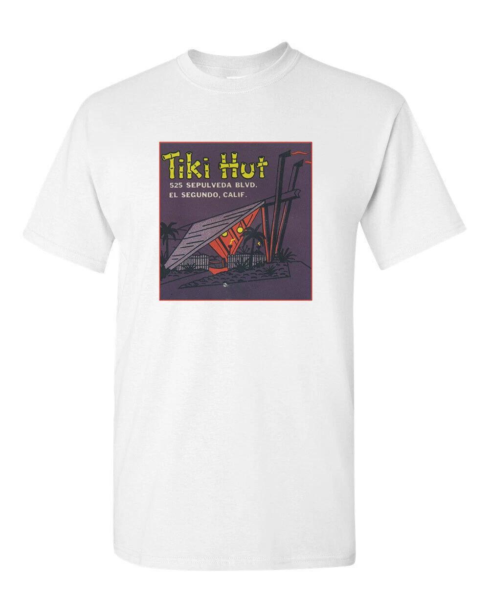 Retro Tiki T Shirt White Cotton Mug Bar No. 30 Tiki Hut Segundo CA 2XL