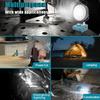 1Pcs Spotlights Camping Lamp 18V Lithium Battery Case Bl1830 Led Working Lights Flashlight Torch For Bl1860 Li-Ion Cell Pack