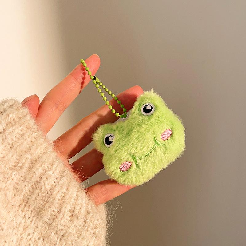 Plush Cartoon Keychain Pendant - Cute Doll Accessories for Bags and Gifts