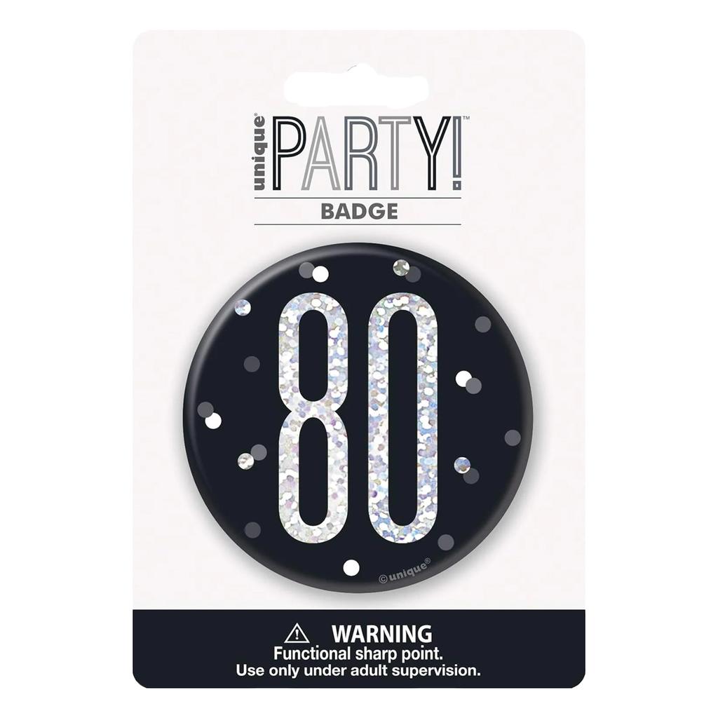Unique Party Prismatic 80th Badge
