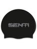 SENTI [Sc-2467] Moreglow Bk Silicone Swim Cap