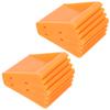 2Pcs Non Slip Ladder Feet Covers Durable Rubber Mats For Parts Telescopic Stair Accessories Household Supply Bath Decor Sets