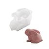 Food Grade Moulds Silicone Rabbit Mold Silicone Texture Perfect for Decorations Crafting and Holiday Party Supplies