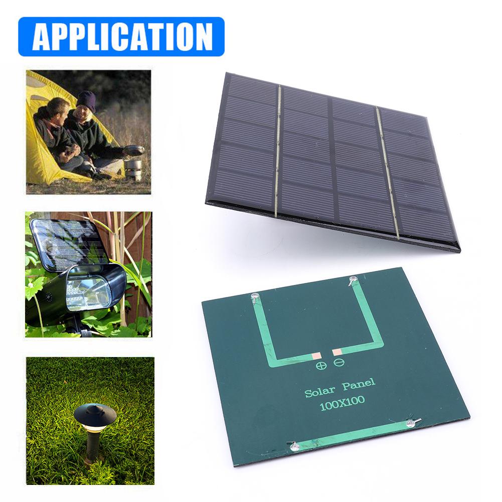 Solar Panel 3/5W 5/12V Micro Solar Board Portable Fast Charger Polysilicon DIY Solar Cells System Mini Outdoor Battery Charger