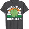 St Patricks Day Shirt Wee Little Hooligan Funny Boy Kids Tshirt