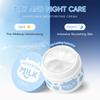 LAIKOU Milk Extract Moisturizer Facial Cream 25g Hydrating Nourish Brighten Smooth Skin Daily Care for All Skin Types Travelsize