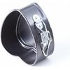 JMXC Set of 4 Mini Non-Stick Spring Pan, 4 Inch Heart Shaped Cake Pan, Sturdy Steel, Hand Wash