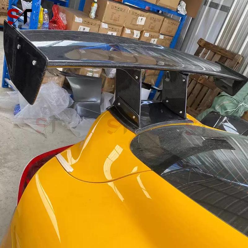 Toyota Supra A90/A91 VRS Style Carbon Fiber Rear Spoiler & Bull Demon King Diffuser