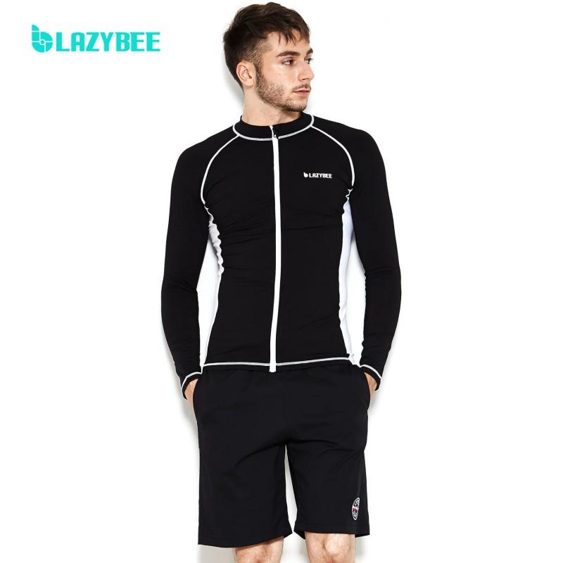 Mens Long Sleeve Separated Wetsuit Surfing Diving Snorkeling UV Protection Water Sports Winter