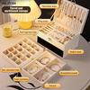 3 Layers Jewelry Organizer Christmas Gift For Lady With Lock Necklace Earring Jewelry Box
