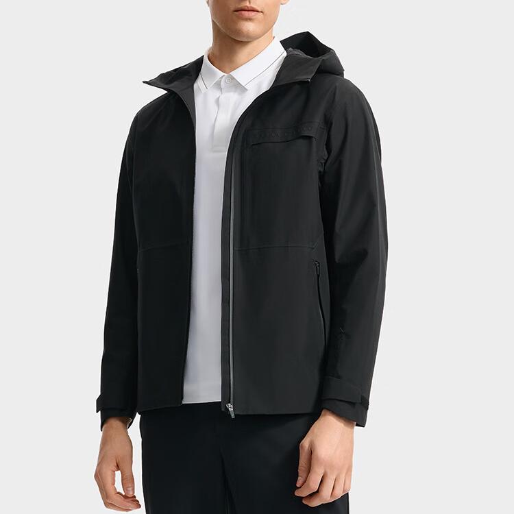 FILA Jackets Men's Jet Black Hooded Moderate Other F11M532703FBK
