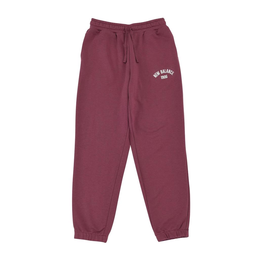 NB Essentials Varsity Sweatpants WAD L [New Balance] (WP33551) Women's (Washed Burgundy)