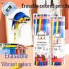 Erasable Oil-Based Colored Pencils for Children's Art and Homework