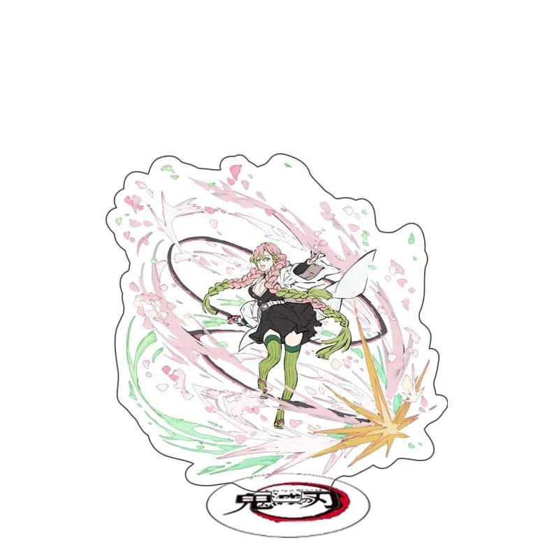 Anime Demon Slayer: Kimetsu No Yaiba Acrylic Decorative Crafts Toy 15cm Kamado Nezuko Collectible Figures Desktop Home Decoration