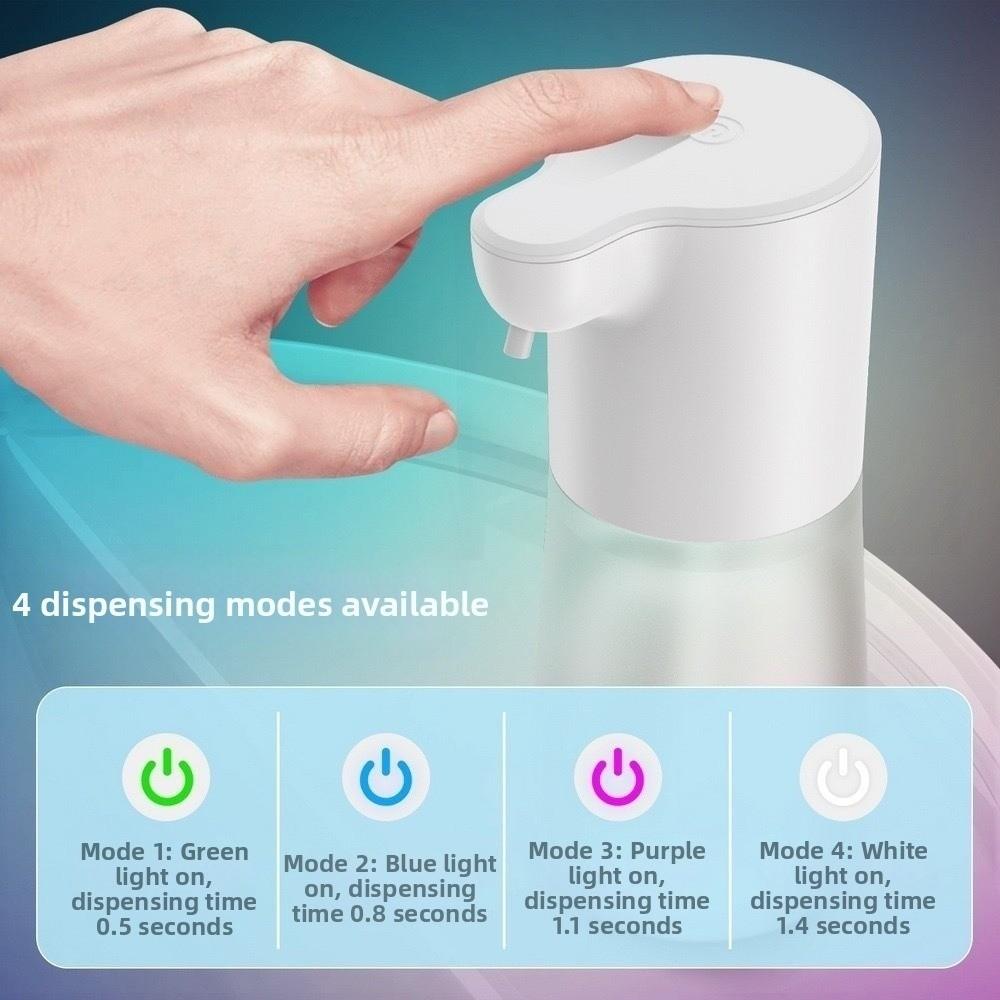 650ML Automatic Induction Hand Washer Adjustable Dispensing Foam /Gel Technology Smart Liquid Soap Dispenser Touchless