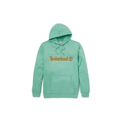 Timberland 50th Anniversary Special Series Hooded Letter Long Sleeve Sweatshirt Unisex Sweatshirt Holiday-Blue A2E2C-ED4