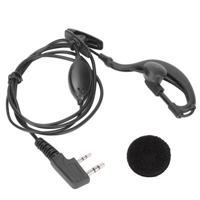 Walkie-Talkie-Headset 2-Wege-Radio-Kopfhörer mit Clip für Baofeng TK-Schnittstelle für BF-888S UV-5R