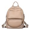 IELGY Solid Color Commuter Backpack, Spring and Summer Fashionable Large-capacity Student Backpack