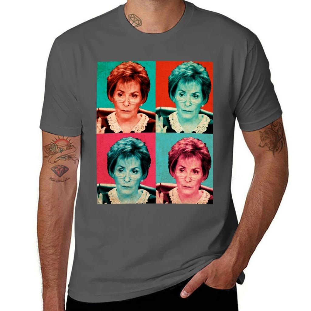 Judge Judy Pop Artwork Tshirt Casual Soft Cotton Short Sleeve Tee Tshirt