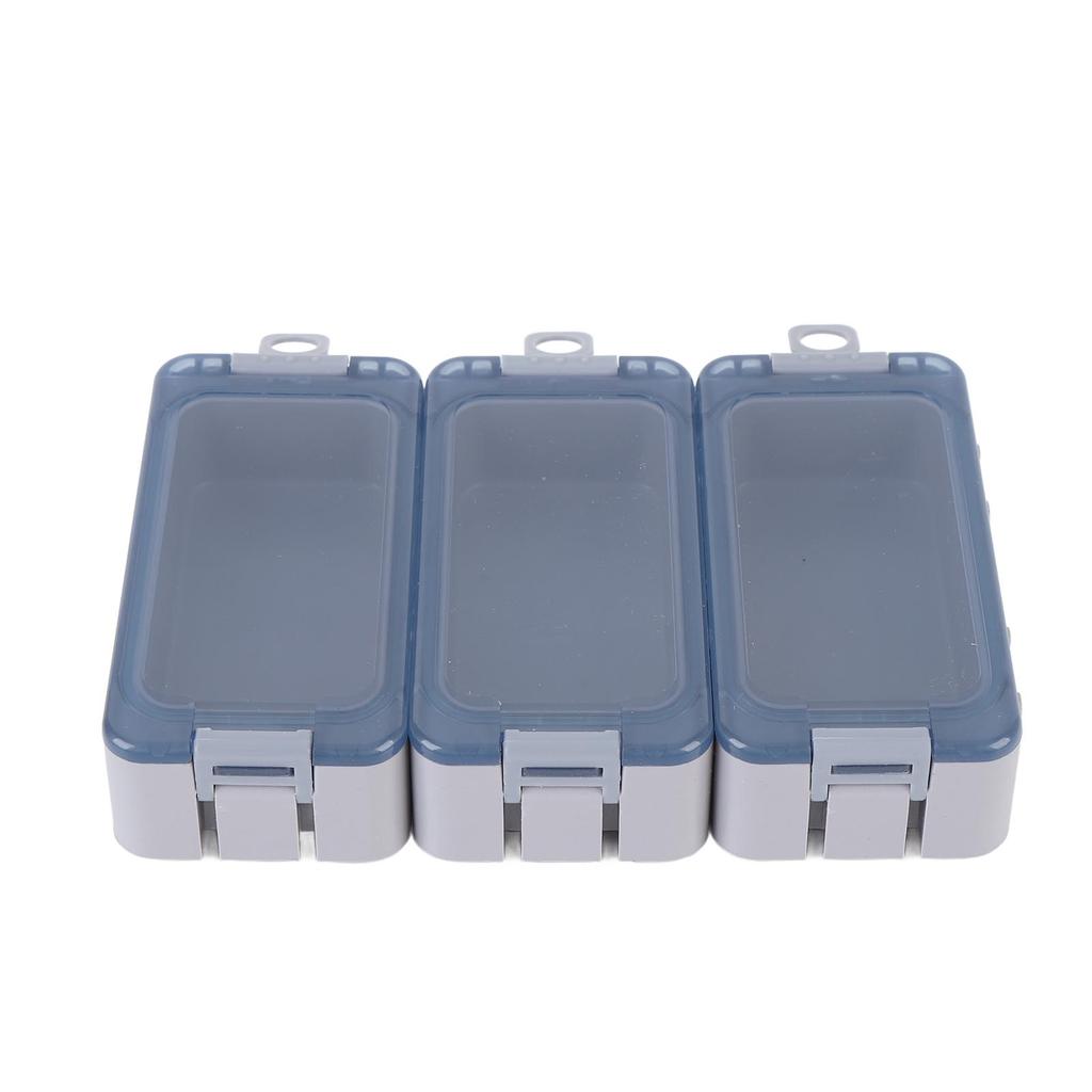 Angelkoffer Leuchtend Wasserabweisend Tragbarer Angelkoffer Organizer Mini Utility Köder Angelbox