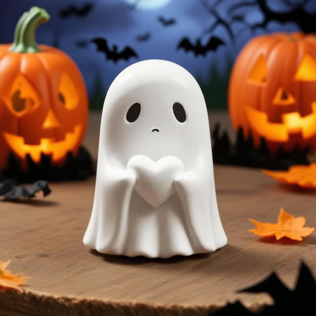 Halloween Figurine, Spooky Resin Statue, Cute Finger Decor For Halloween Decorations, Porch And Indoor Spooky Home Decor