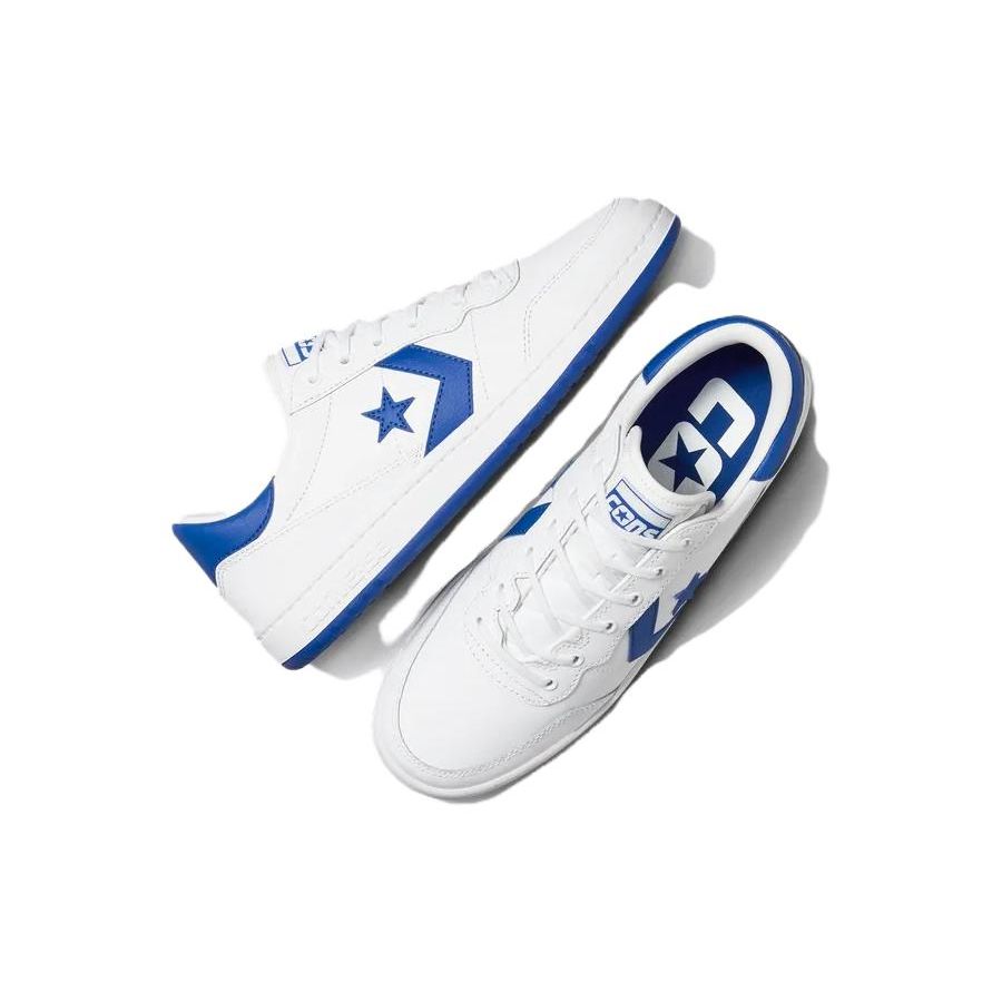 Converse Fastbreak Pro Leather White Blue Unisex Sneakers A10202C