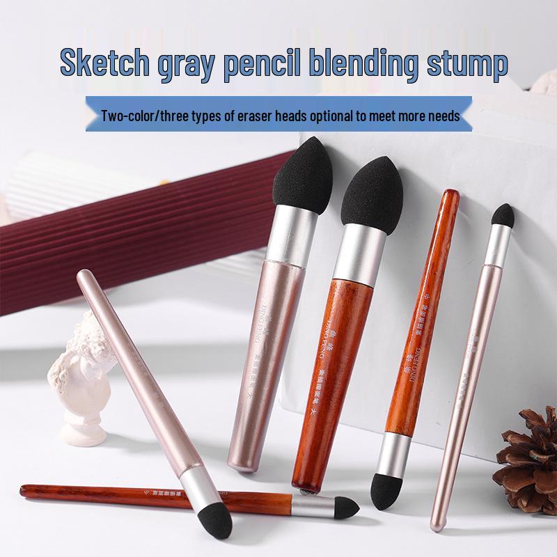 Washable Gray Paper Blending Stump for Sketching, Oil Pastels & Highlighting - Ideal for Art Students