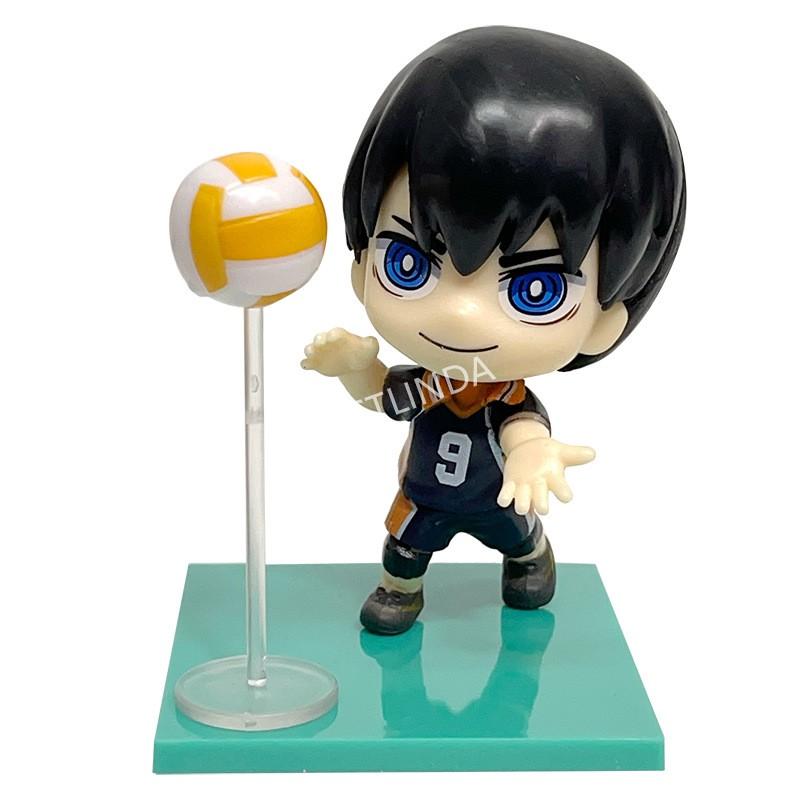 Volleyball Junior Q Version Hand-made  Collection Model Series PVC Doll Decoration Classic Anime Character Model Toys