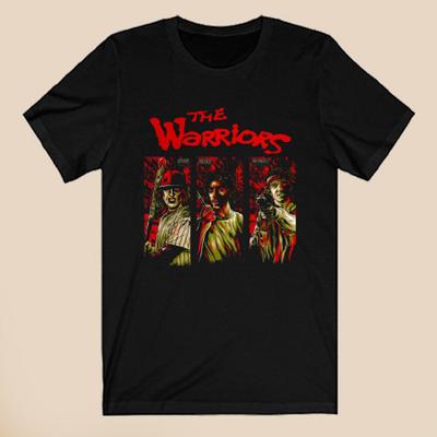 The Warriors Action Thriller Men's Black T-Shirt Size S-5XL Unisex T-Shirt