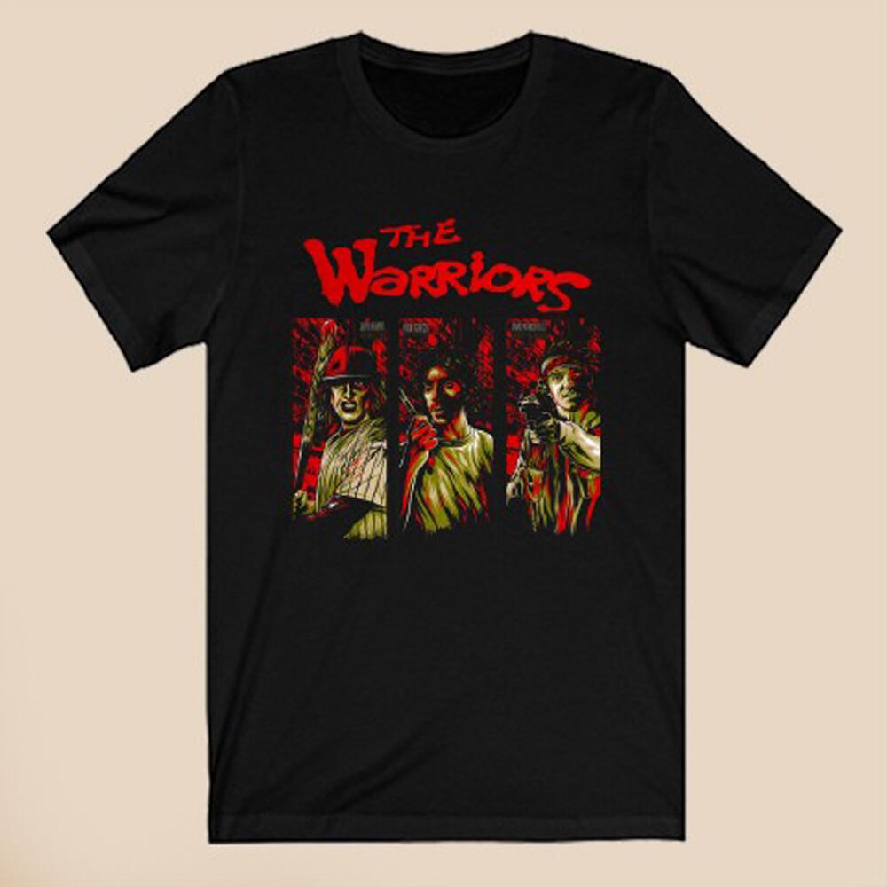The Warriors Action Thriller Men s Black T-Shirt Size S-5XL Unisex T-Shirt XXXL