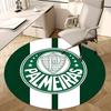 Palmeiras Soccer Jersey Chair Mat Round Rug-Office Carpet, Machine Washable, Non-slip, Suitable for Living Rooms, Bedrooms, Entryways, and H