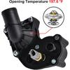 EVIL ENERGY Thermostat Housing Kit Assembly, 2L2Z8592AA, Compatible With 2002-2010 Explorer Sport & Mercury Mountaineer V6 4.0L