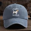 Dog Print Baseball Hat Unisex Outdoor Fashion Versatile Duck Hat Trend