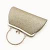 Pleated Evening Banquet Bag Large Capacity Ladies Clutch Bag Mini Shell Pattern Handbag  Women