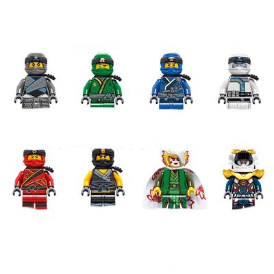 MOC Creative Single Selling A001-008 GA123-130 Movie Series Christmas Children Assembled Movable Building Block Mini Toys