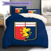 Genoa CFC Bettwäsche Bettdecke Set Bettbezug Kissenbezug Heimdekoration Geburtstagsgeschenk (1 Bettbezug + 2 Kissenbezüge, ohne Füllung)