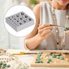 Steel Dapping Block Jewelry Stamping Tool Steel Benching Block Dapping Block Suitable for Jewelers and Craftmakers