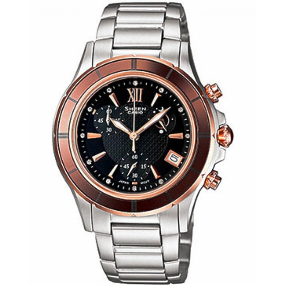 

Casio CASIO Scene SHEEN кварцевые женские часы SHE 5516SG 5A