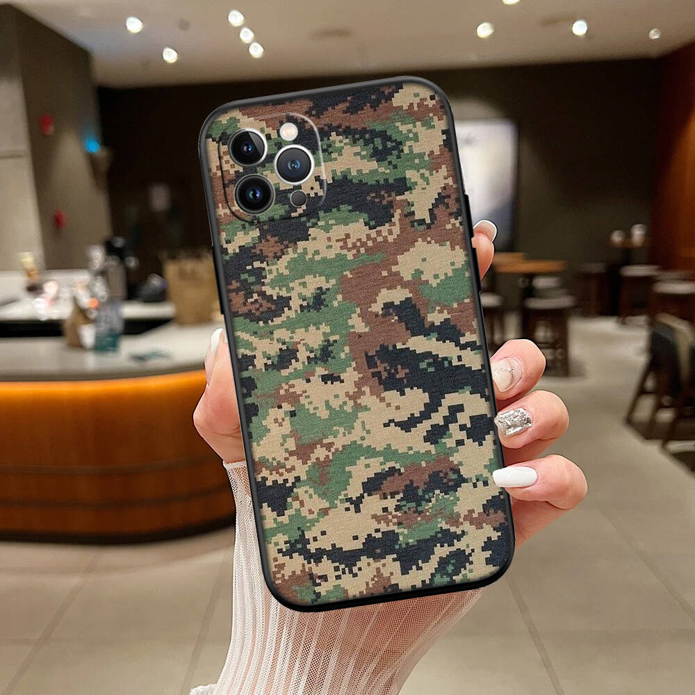 Camouflage Art Phone Case for Xiaomi Poco C40 C51 C50 C55 C65 C71 C75 C85 F8 F7 F6 F5 F3 F2 X7 X6 X4 X3 M7 M6 M5 M4 M3 M2 Pro