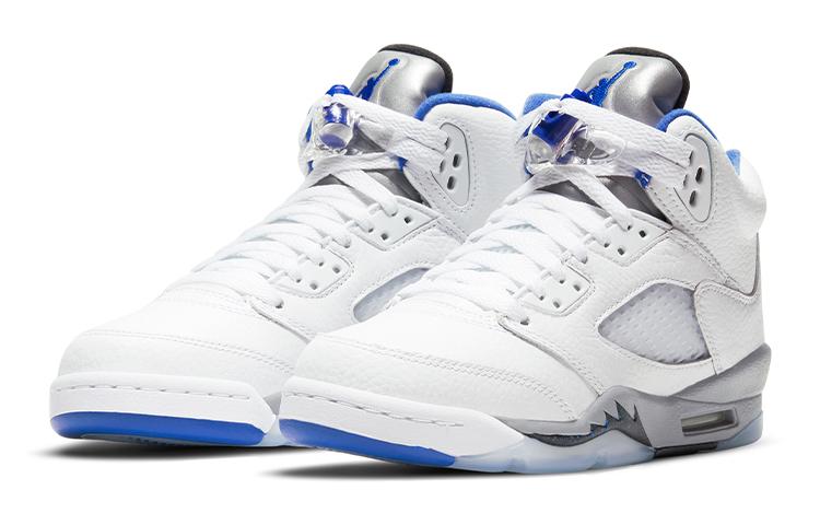 Jordan 5 Retro White Stealth 2021 GS 440888-140