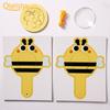 1 Set Practical Easy to Install Cooperation Lightweight Frog Shape Magnifier Educational Toy Kid Supply Kids Magnifier
