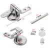 Stainless Steel for Seat Hinge Flush Toilet Cover Mounting Connector Toilet Lid