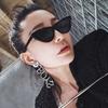 New Small Frame Cat Eye Sunglasses Women Designer Fashion Vintage Eyewear UV400 Protection Gafas De Sol
