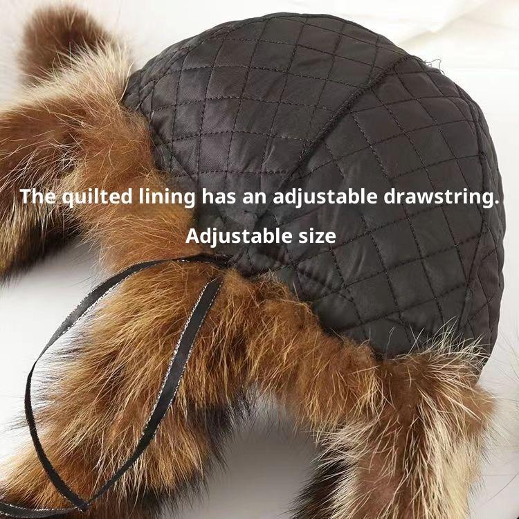 Touca Guaxinim Pequeno Protetores de Orelha Pele de Guaxinim Americano Chapéu Bully Infantil Pai-filho Unissex Casal Chapéu de Pele