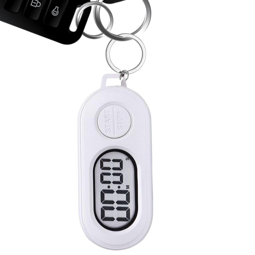 Time Counter Time Counter Keychain for Outdoors stopwatch countdown timer outdoor portable timer pendant