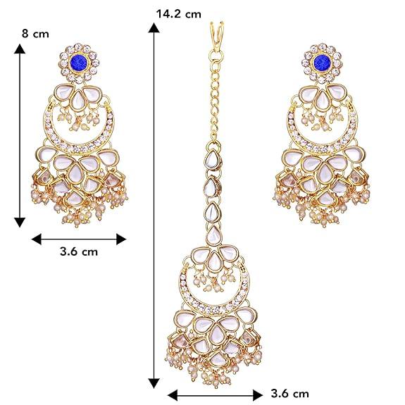 Kundan Traditional Ethnic Jewelry Set Gift for Women