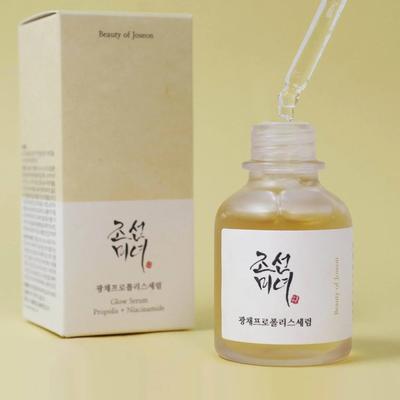 Glow-Serum : Propolis + Niacinamid 30ml, Porenpflege, Feuchtigkeitsspendend, Koreanische Kosmetik, Kbeauty, Probe