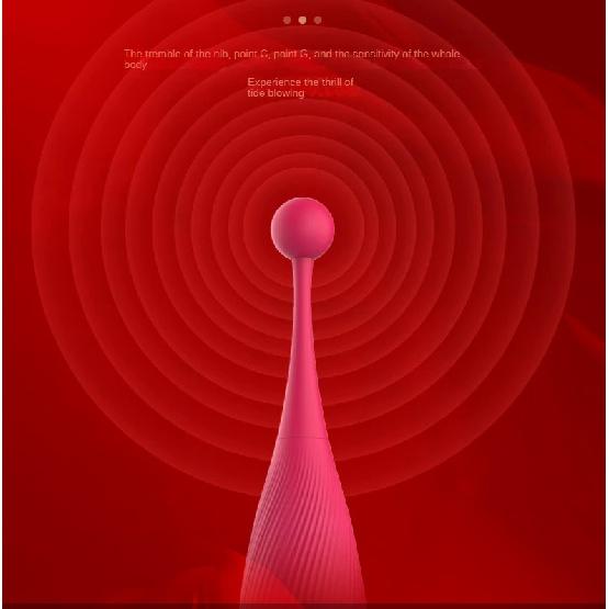 Sex Toy G-Spot Vibrator Massage Clitoris Stimulate Female Masturbation Mute Charging Honey Bean Stick Three-Head Climax