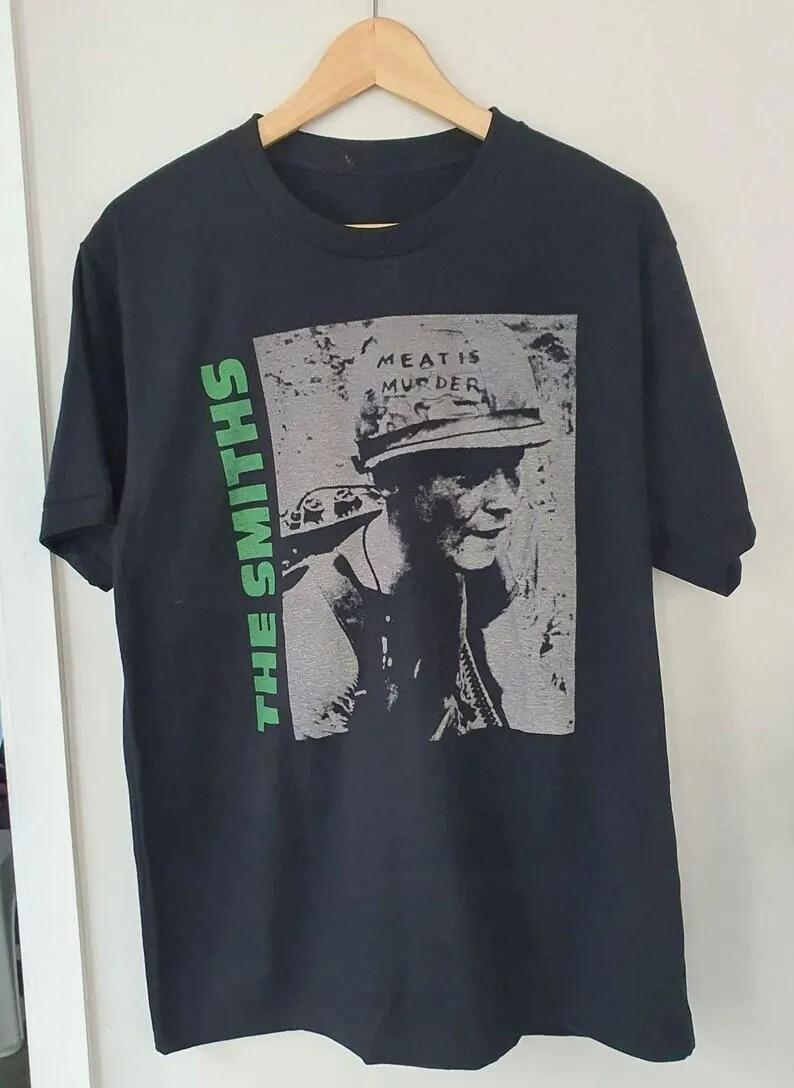 Vintage The Smiths TShirt Retro Band Tee Summer Unisexs And Unisexs Loose And Breathable Cotton TShirt Top S